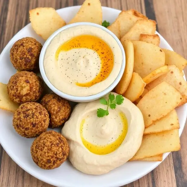Hummus and Falafel
